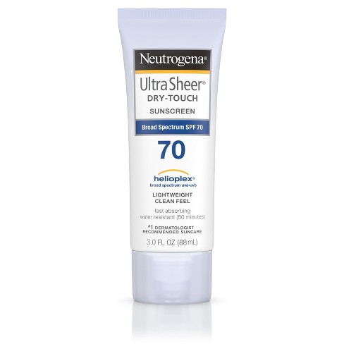 neutorgena dry touch sample