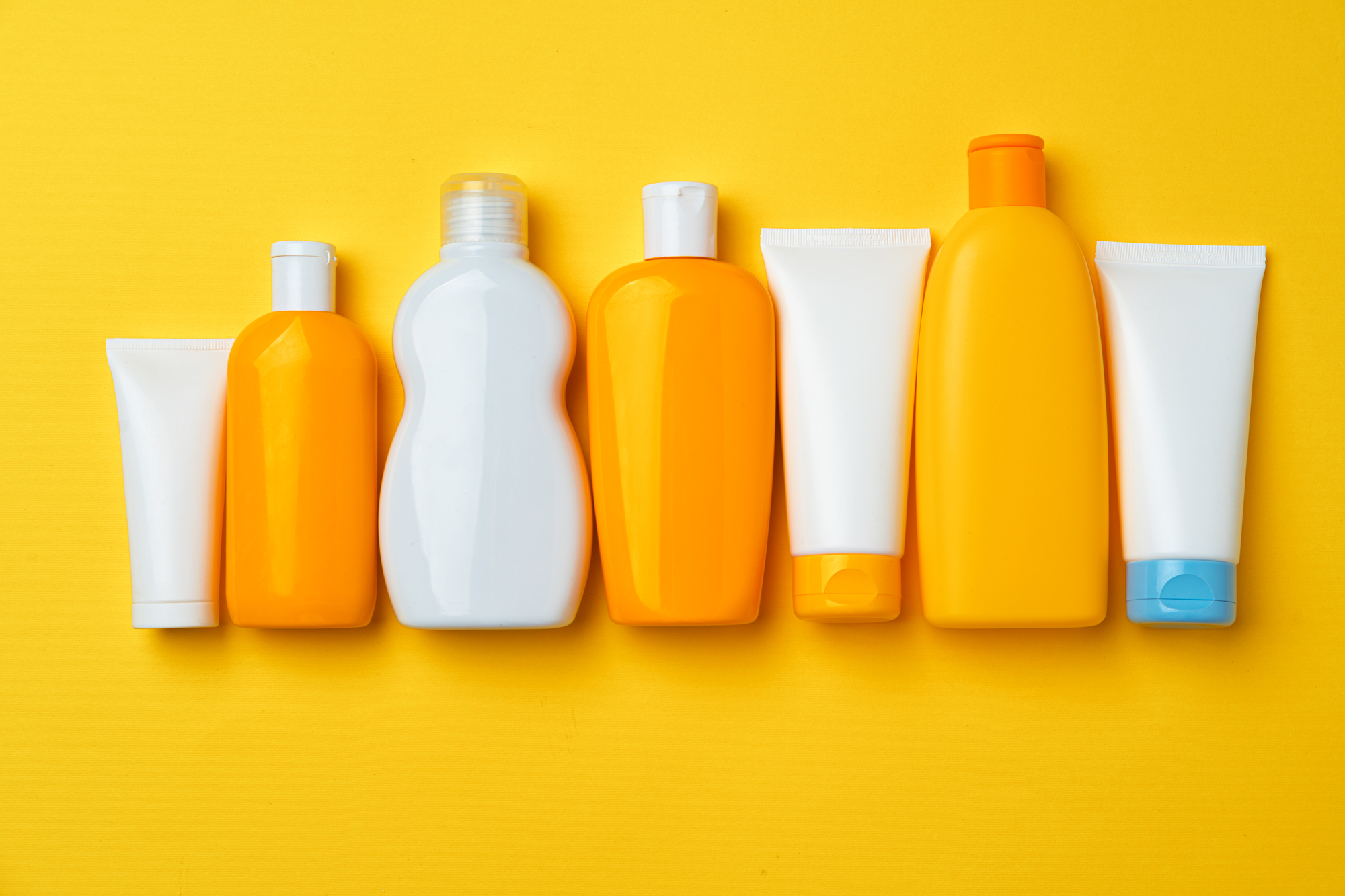 Collection of sunscreen
