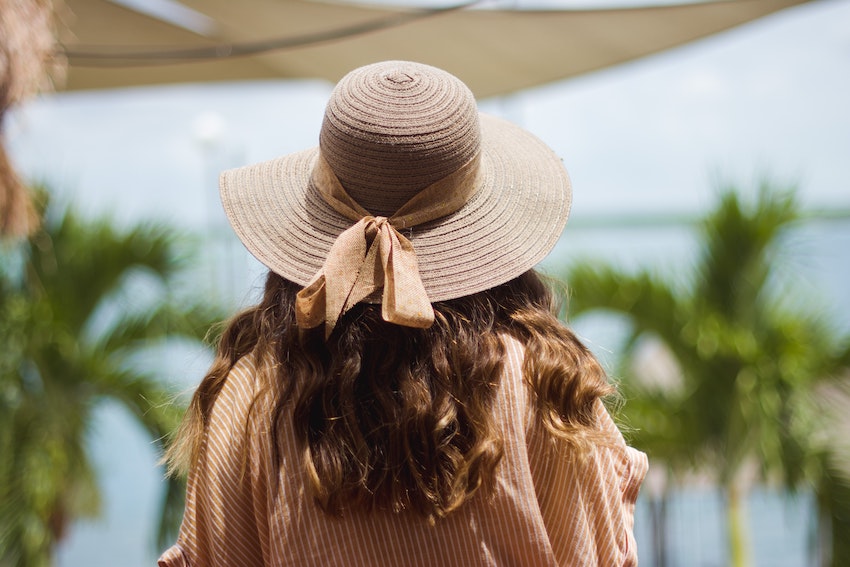 hat to protect hair from sun